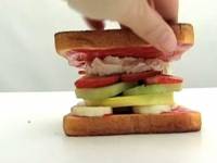 Фруктовый бутерброд