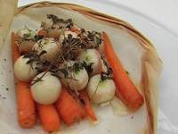Печеная морковка с турнепсом